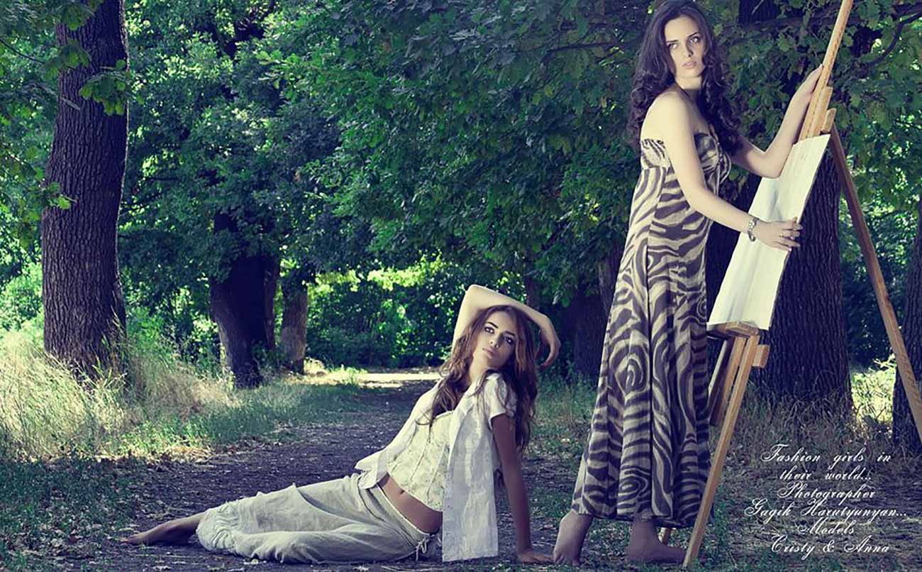 Photographer-Gagik Harutyunyan,<br>Model-Christie Tumanyan,Anna Bannahyan, Armenia Yerevan<br>2011